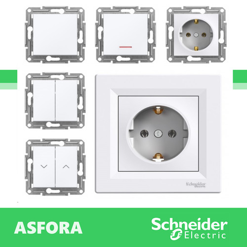 Schneider asfora steckdosen - schneider,